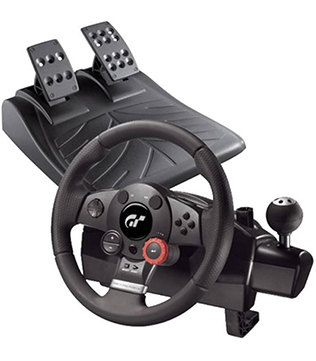 Logitech Driving Force GT Racing Wheel PS3, PC (Pre-owned)