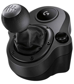 Logitech Driving Force Shifter for G29, G920 and G923 Racing Wheels (PS5, PS4, Xbox Series, Xbox One, PC) (Pre-owned)