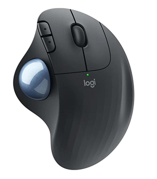 Logitech Ergo M575 Wireless Trackball Mouse (Black) (Pre-owned)