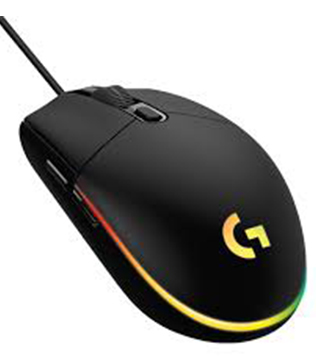 Logitech G203 Lightsync RGB Wired Gaming Mouse (Black) (Pre-owned)