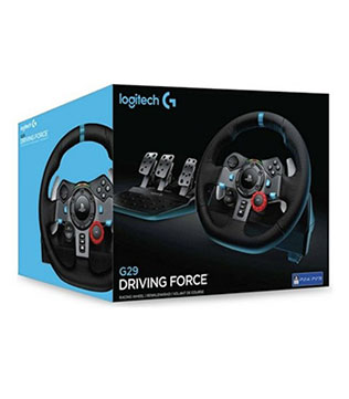 Logitech G29 Driving Force Racing Wheel (PS5, PS4, PS3, PC)