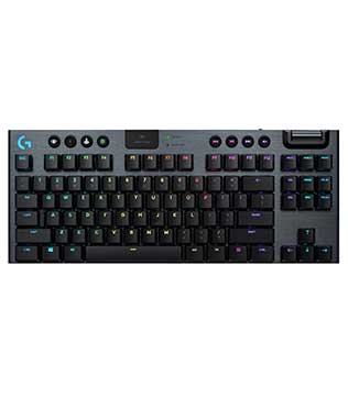 Logitech G915 TKL Tenkeyless LIGHTSPEED Wireless RGB Mechanical Gaming Keyboard (Pre-owned)