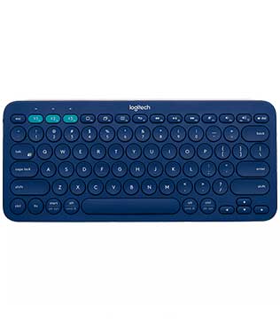 Duplicate - Logitech K380 Wireless Multi-Device Bluetooth Keyboard (Blue)