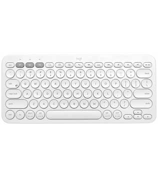 Logitech K380 Wireless Multi-Device Bluetooth Keyboard for Windows, Apple iOS (Pre-owned)