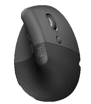 Logitech Lift Vertical Ergonomic Mouse Graphite (Pre-owned)