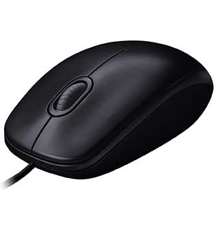 Logitech M90 Wired Mouse (Black) (Pre-owned)