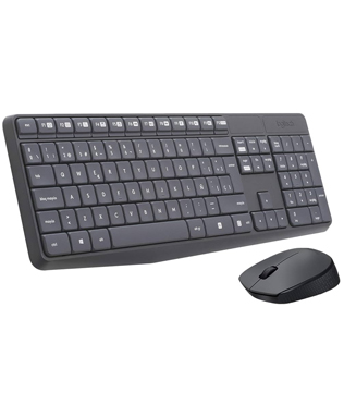 Logitech MK235 Wireless Keyboard and Mouse (Pre-owned)