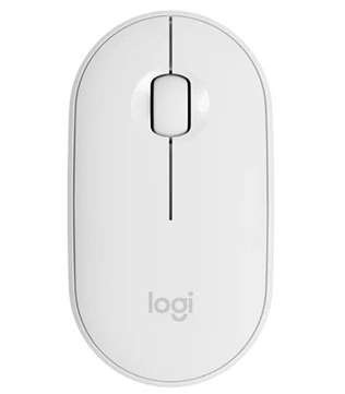 Logitech Pebble M350 Wireless Mouse (Off White) (Pre-owned)