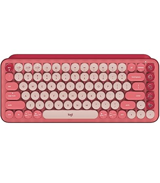 Logitech Pop Keys Mechanical Wireless Keyboard Heartbreaker (Pre-owned)