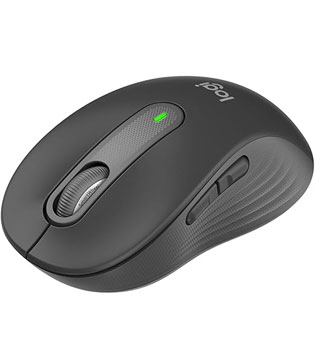 Logitech Signature M650 Wireless Mouse (Graphite) (Pre-owned)