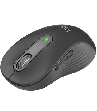 Logitech Signature M650L Wireless Mouse (Graphite) (Pre-owned)