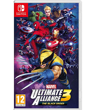 Marvel Ultimate Alliance 3 The Black Order Nintendo Switch (Pre-owned) (without Original Box and Cover)