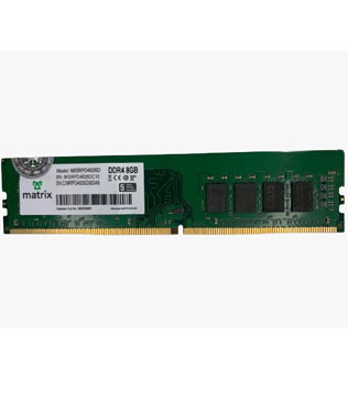 MATRIX 8GB DDR4 2666MHz Desktop RAM (Open Box)