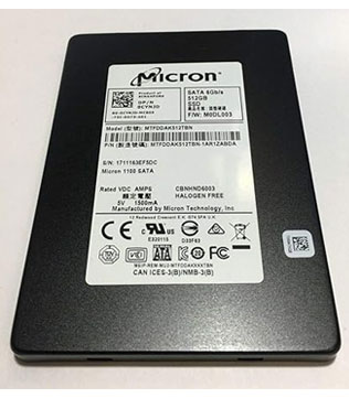 MICRON 1100 2.5Inch SATA 512GB Internal Solid State Drive (Pre-owned)