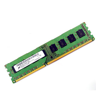 MICRON 4GB DDR3 1333MHz (MMT16KTF1G64AZ-1G6E1) Desktop RAM (Pre-owned)