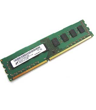 MICRON 4GB DDR3 1600MHz (MT16JTF51264AZ-1G6M1) Desktop RAM (Pre-owned)