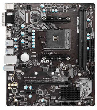 MSI A320M PRO-VH Motherboard (Pre-owned)