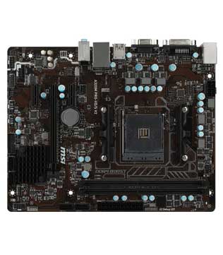 MSI A320M PRO-VD/S Motherboard (Without I/O Shield) (Pre-owned)
