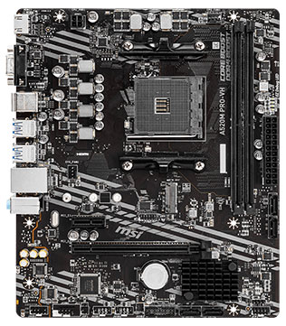 MSI A520M PRO-VH Motherboard (Pre-owned)