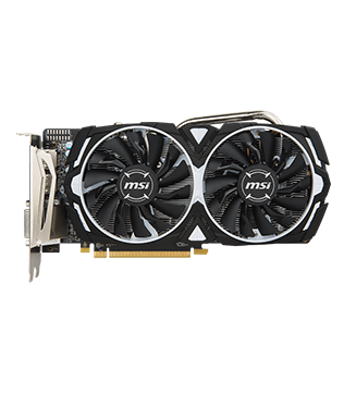MSI AMD Radeon RX 570 ARMOR 8GB GDDR5 Graphics Card (Pre-owned)