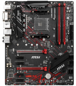 MSI B450 GAMING PLUS MAX Motherboard (Pre-owned)