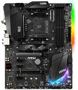 MSI B450 Gaming Pro Carbon Max Motherboard (Without I/O Shield)	(Pre-owned)