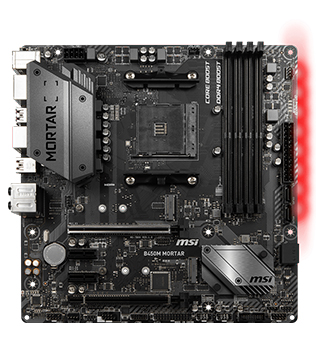 MSI B450M Mortar Motherboard (Pre-owned)