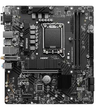 MSI B760M Bomber Wi-Fi Motherboard (Pre-owned)