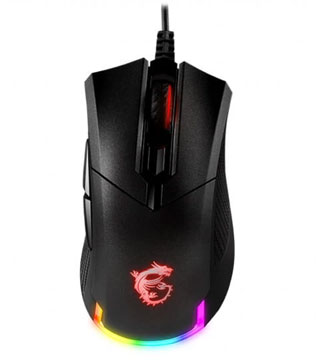 MSI Clutch GM50 Gaming Mouse (Black) (Pre-owned)