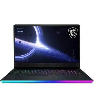 MSI GE76 Raider 11UH 470IN, 17.3 Inches, i9 11980HK, 32 GB RAM, 2 TB NVMe SSD, NVIDIA GeForce RTX 3080 , Titanium Blue Laptop (Minor Wear and Tear) (Pre-owned)