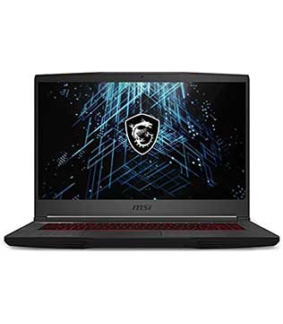 MSI GF63 Thin 9SCXR, 15.6 Inches, Intel(R) Core(TM) i5-9300H CPU @ 2.40GHz, 8 GB RAM, 512 GB NVME SSD, NVIDIA GeForce GTX 1650, Black Laptop (Pre-owned)