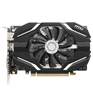 MSI GTX 1050 Ti 4G OCV1 (GTX 1050 Ti 4GT OCV1) Graphics Card (Pre-owned)