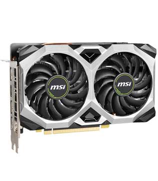 MSI GTX 1660 Super Ventus XS OC 6GB (MS-V375) VER 1.2 (Pre-owned)