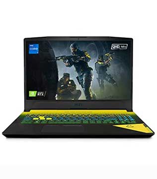 MSI Gaming Crosshair 15 (16GB Ram,1TB NVMe SSD,Nvidia RTX 3060 6GB, GDDR6, Black) Laptop (Pre-owned)