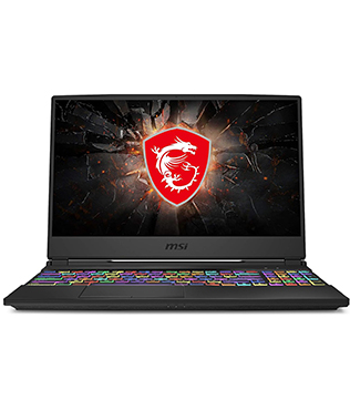 MSI GL65 Leopard 9SDK, 15.6 Inches, Intel(R) Core(TM) i7-9750H CPU @ 2.60GHz, 16 GB RAM, 512 GB NVME SSD, NVIDIA GeForce GTX 1660 Ti, Black Laptop (Minor Wear & Tear) (Pre-owned)
