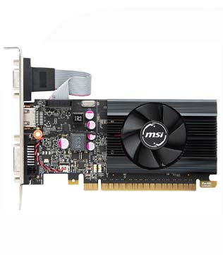 MSI Gaming GeForce GT 710 2GB GDDR5 (GT 710 2GD5 LP) Graphics Card (Pre-owned)