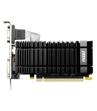 MSI GeForce GT 730 2GB DDR3 (N730K-2GD3H/LPV1) Graphics Card (Pre-owned)