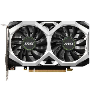 MSI GeForce GTX 1650 D6 VENTUS XS OC 4GB GDDR6 Graphics Card (Pre-owned)