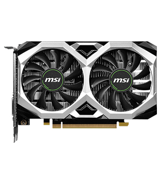 MSI GeForce GTX 1650 D6 VENTUS XS OCV3 4GB GDDR6 (912-V812-003) Graphics Card (Pre-owned)