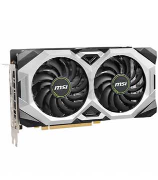 MSI GeForce RTX 2060 GP OC, 6GB, GDDR6, DisplayPort 1.4a, 192-bit LHR Graphics Card (Pre-owned)