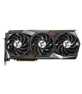 MSI GeForce RTX 3080 10GB Gaming Z TRIO 10G LHR (912-V389-203) Graphics Card (Pre-owned)