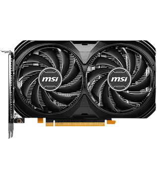 MSI GeForce RTX 4060 VENTUS 2X Black OC 8GB GDDR6 Graphics Card (Pre-owned)