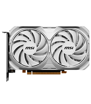 MSI GeForce RTX 4060 VENTUS 2X WHITE OC 8GB GDDR6 (912-V516-030) Graphics Card (Pre-owned)