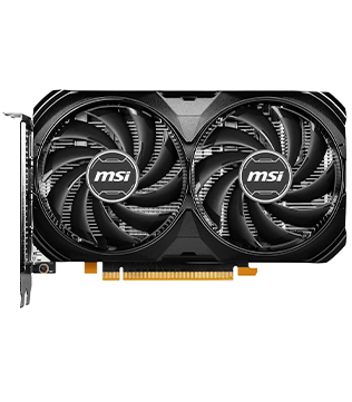 MSI Geforce RTX 4060 Ti Ventus 2X Black OC 16GB GDDR6 Graphics Card (Open Box)