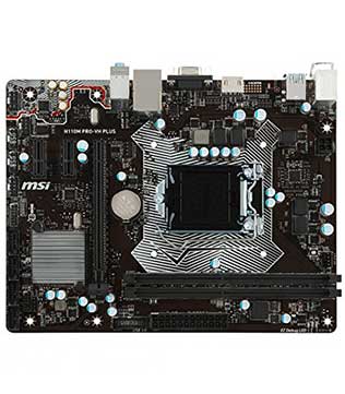 MSI H110M PRO-VH Motherboard (Pre-owned)