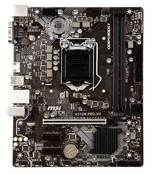 MSI H310M PRO-VH Motherboard (Pre-owned)