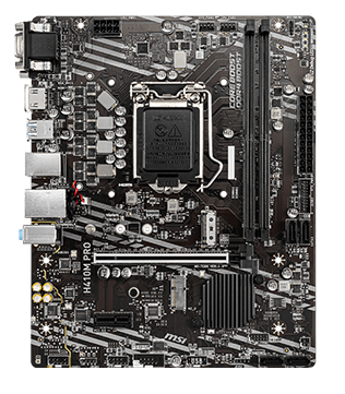 MSI H410M PRO Motherboard (Pre-owned)