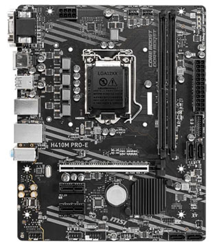 MSI H410M Pro-E Motherboard (Pre-owned)