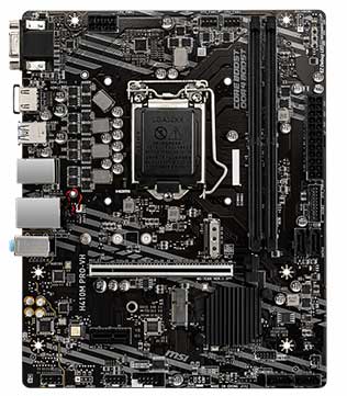 MSI H410M Pro-Vh Intel LGA1200 (H410M-PRO-VH) Motherboard (Pre-owned)