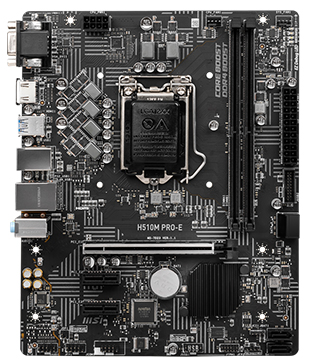 MSI H510M PRO-E Motherboard (Pre-owned)